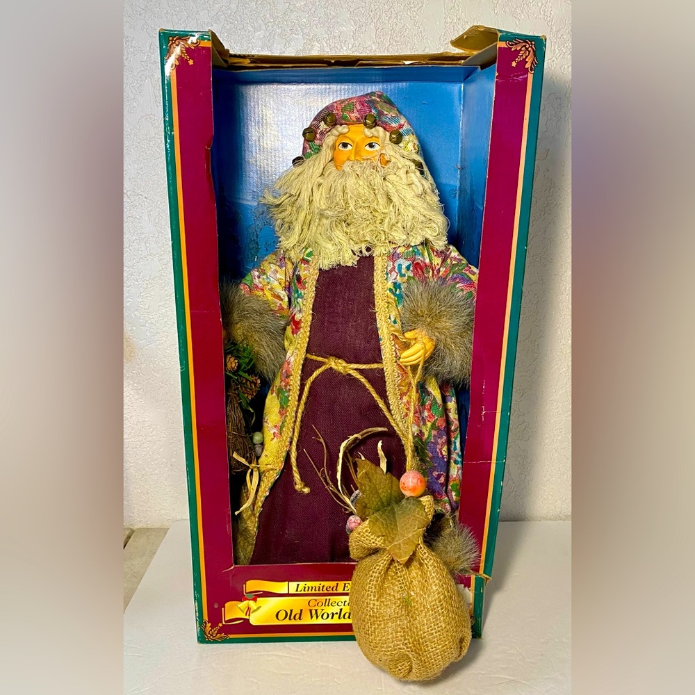 Vintage International Old World Santa Claus 16” Tall Limited Edition Collectible